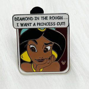🔮 5/$25 Disney Aladdin Princess Jasmine Quote Pin